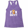 fox off Racerback Tank
