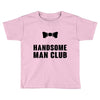 Handsome Man Club Bow Tie Toddler T-shirt