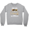 june  girl is a perfect combination of princess and warrior Crewneck Sweatshirt