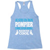 papa pompier Racerback Tank