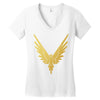 Logan Paul Maverick Gold Women's V-Neck T-Shirt