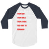 keep moving forward 3/4 Sleeve Shirt