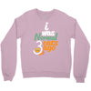 i was normal cats Crewneck Sweatshirt