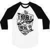 danger music 3/4 Sleeve Shirt