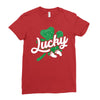 Lucky Irish Baby Ladies Fitted T-Shirt