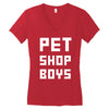 pet shop boy new Women's V-Neck T-Shirt