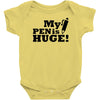 huge pen Baby Bodysuit