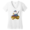patriotism Women's V-Neck T-Shirt