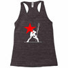 he clash inspired long sleeve Racerback Tank