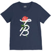 Tessa Brooks Rose V-Neck Tee