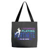 i Stopped Playing Fortnite To Be Here Tote Bags
