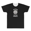 pluto Never Forget All Over Men's T-shirt
