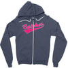 gay pride catcher funny Zipper Hoodie