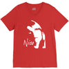 nico retro velvet underground in stock V-Neck Tee