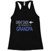 get promoted to grandpa Racerback Tank