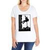 adventure clambing Ladies Curvy T-Shirt