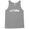 evolution of man classic car Tank Top