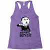 angriest boy in the world Racerback Tank