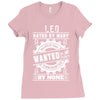 Leo Hated By Many Wanted By Plenty Ladies Fitted T-Shirt