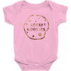 i accept cookies brown Baby Bodysuit