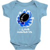 i love mondays Baby Bodysuit
