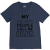 fathers day papa's V-Neck Tee