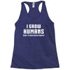 I Grow Humans - What is Your Super Power Racerback Tank