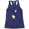 Peek a Boo with Pocket Baby Girl Racerback Tank