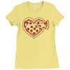 pizza my heart Ladies Fitted T-Shirt