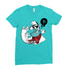 hipster Ladies Fitted T-Shirt
