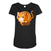 if it fits i sits Maternity Scoop Neck T-shirt