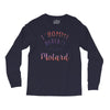 l homme parfait est motard Long Sleeve Shirts