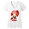 natsu dragneel Women's V-Neck T-Shirt