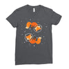 space fox Ladies Fitted T-Shirt