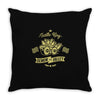 turtle king Throw Pillow