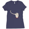lonely traveller Ladies Fitted T-Shirt
