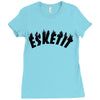 lil pump  eskeetit Ladies Fitted T-Shirt