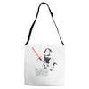 everything is darkness Adjustable Strap Totes