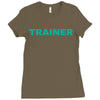 TRAINER - BROAD CITY Ladies Fitted T-Shirt
