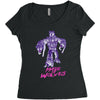 made of wolves Women's Triblend Scoop T-shirt