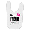 best friends forever Baby Bibs