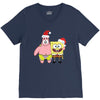 spongebob squarepants and patrick christmas V-Neck Tee