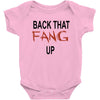 back that fang up Baby Bodysuit
