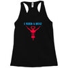 i need a hug Racerback Tank