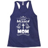 I Am One Blessed Mom Racerback Tank