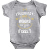 legendary riders are born in 1995 Baby Bodysuit