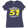 cole trickle 51 Ladies Fitted T-Shirt