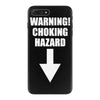 warning choking hazard printed iPhone 7 Plus Case