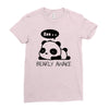 bearly awake Ladies Fitted T-Shirt