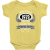 vintage quality without compromise 1978 aged to perfection Baby Bodysuit